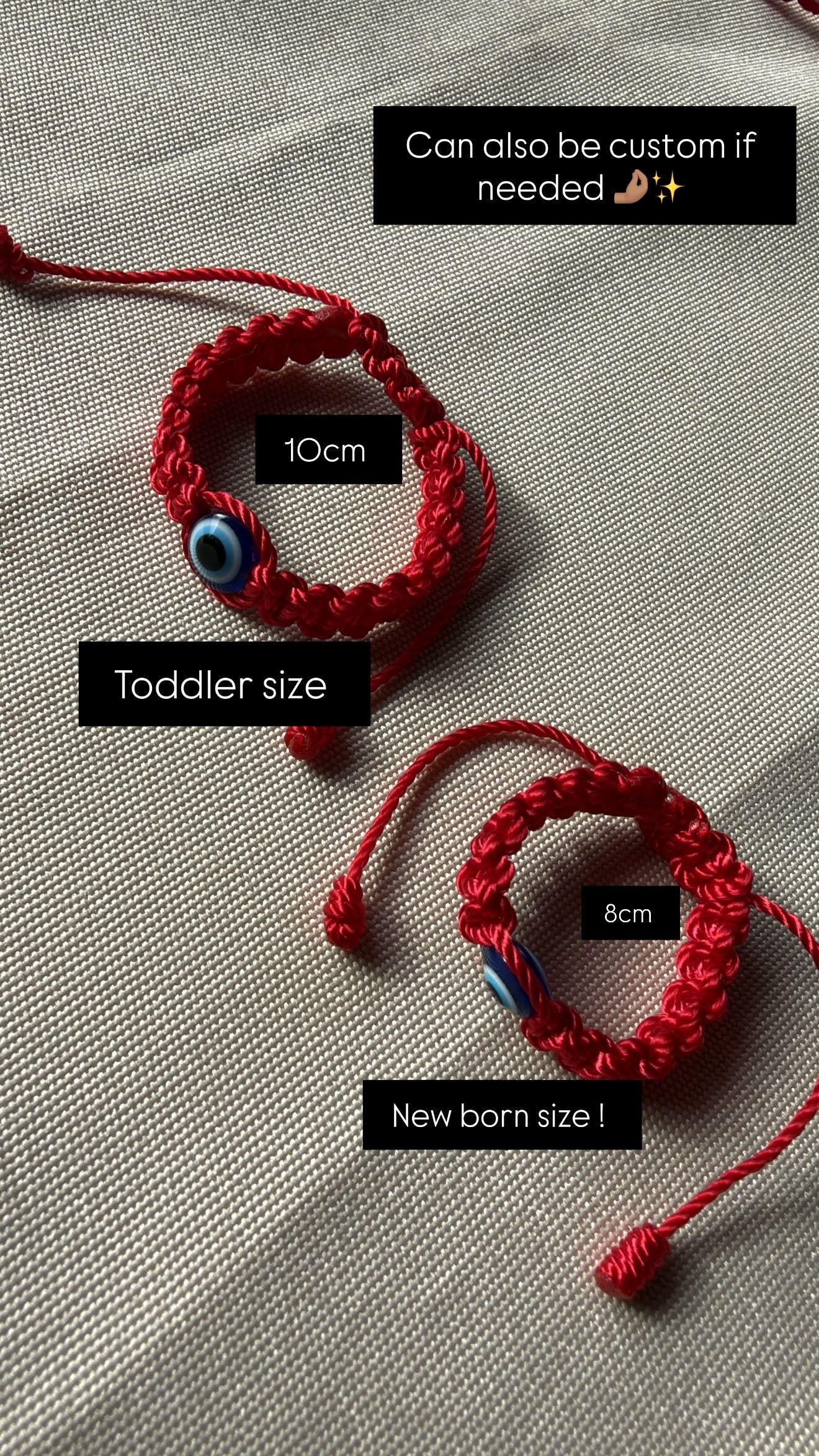 Simple Baby Toddler Evil Eye Bracelets