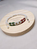 Mexico Flag Inspired Bracelet