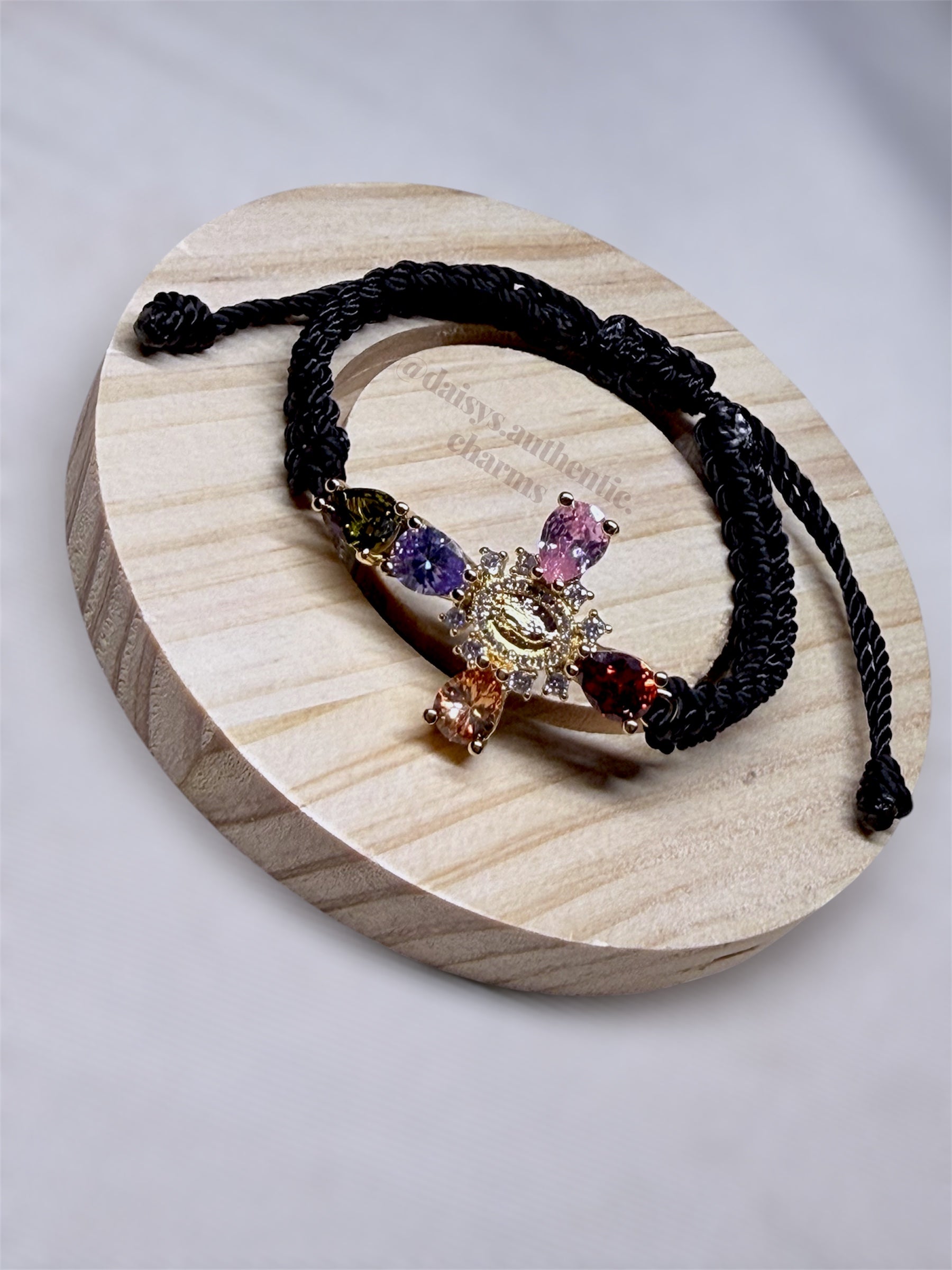 Diamond Cross Virgencita Bracelet