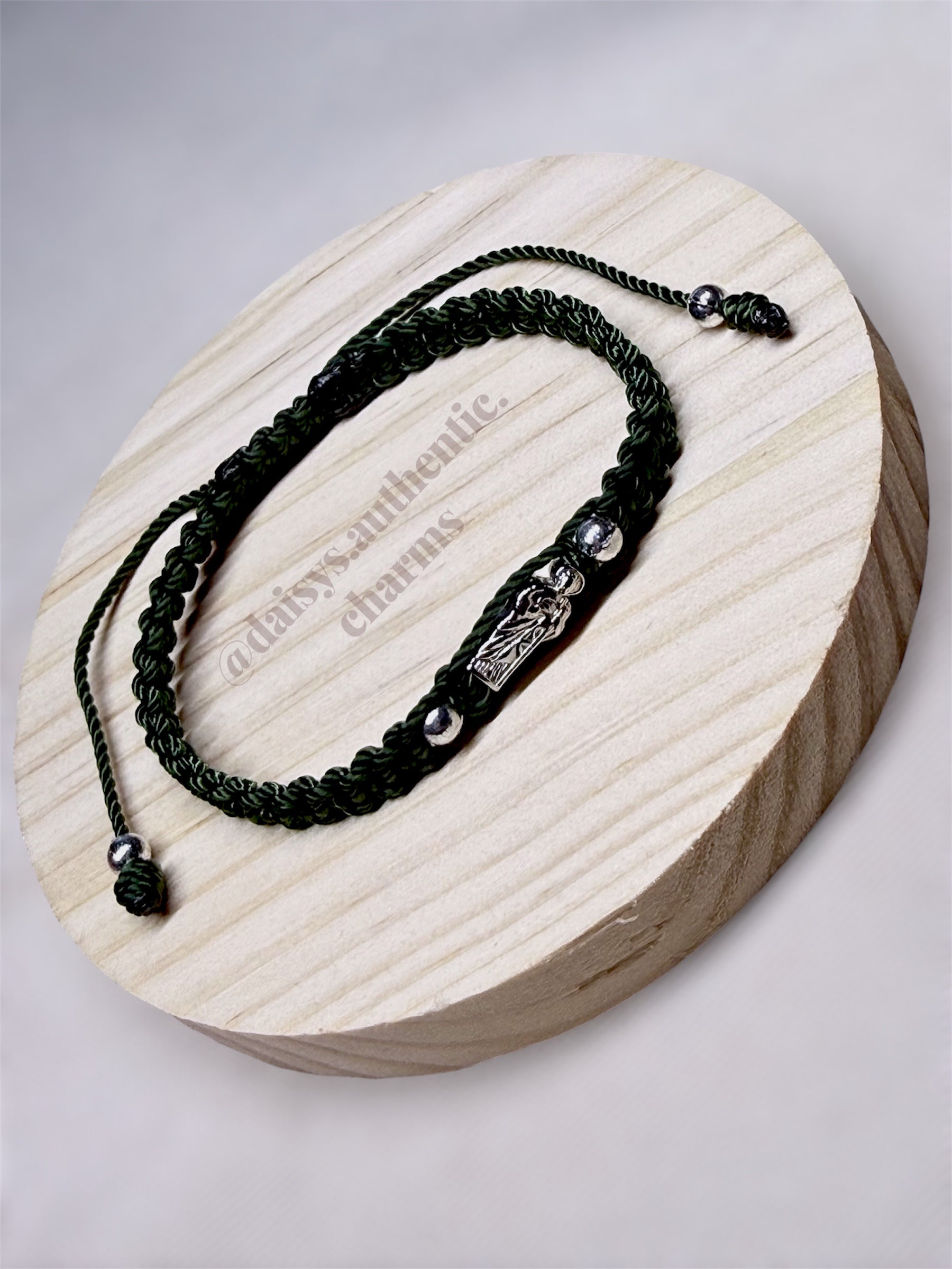 Simple Silver San Judas Bracelet