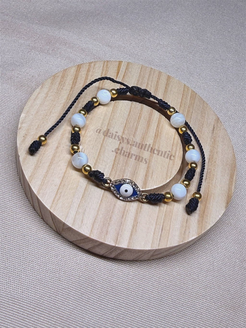 Knotted Evil Eye Bracelet