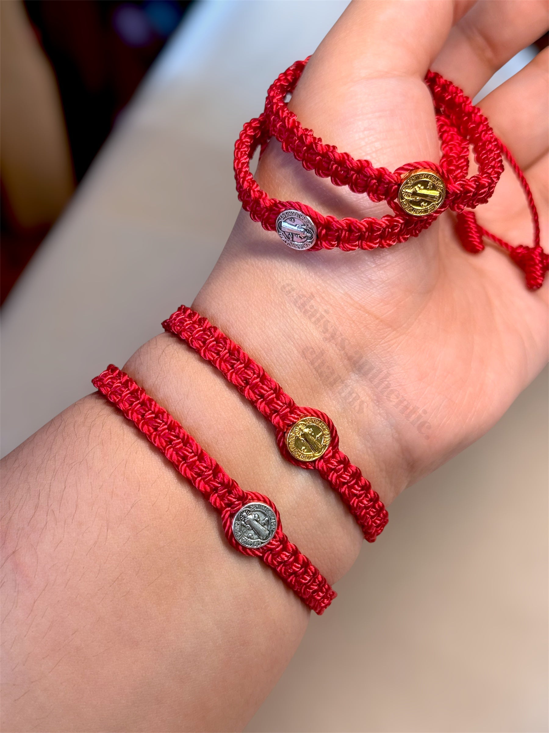 St Benito Coin Bracelet