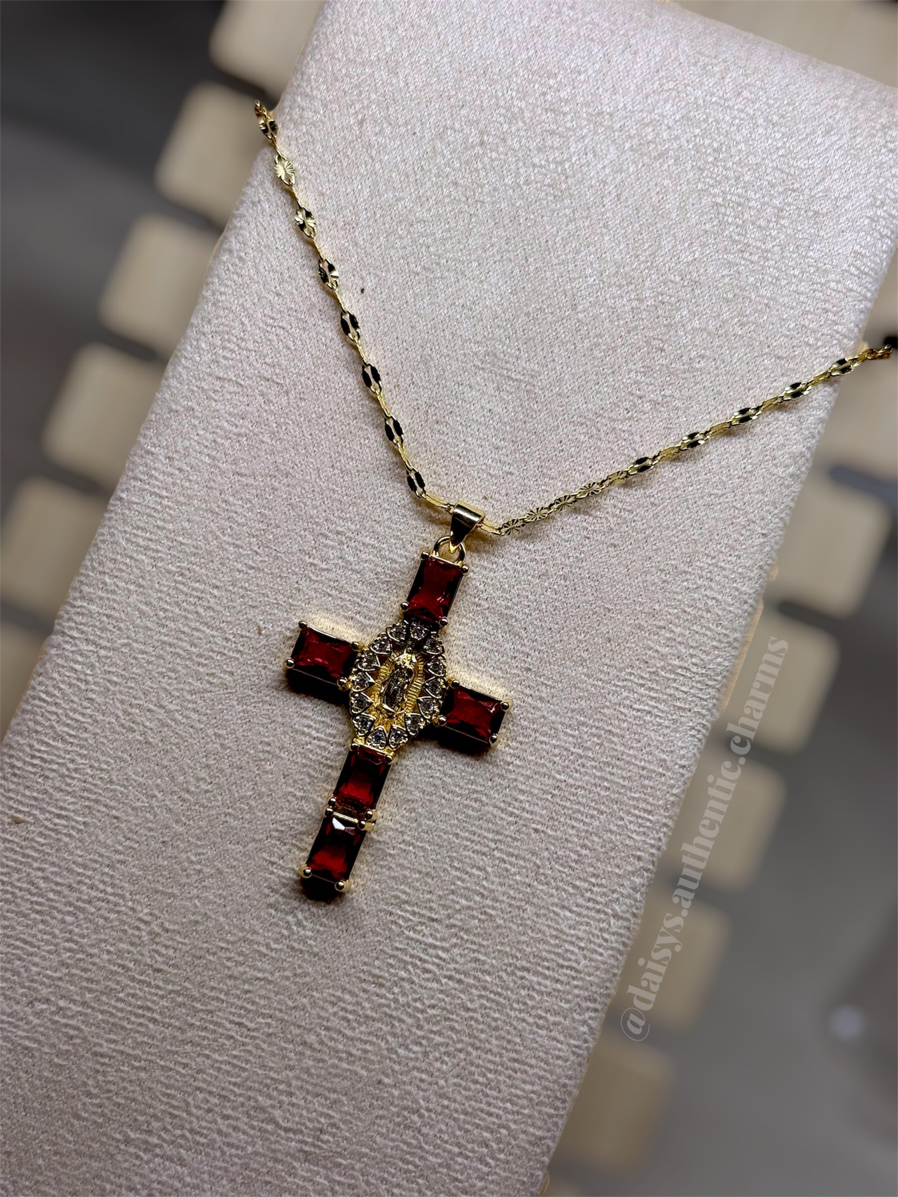 Diamond Cross Necklace ✨