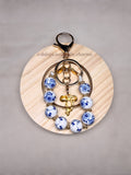 Porcelain Beads Keychain