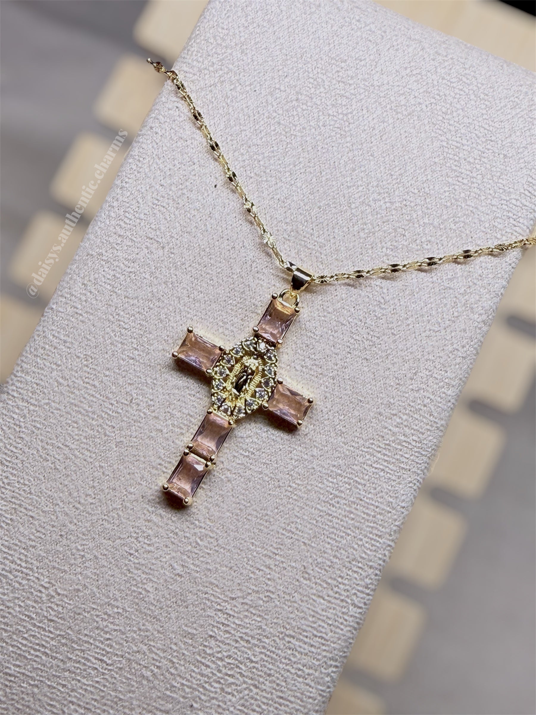 Diamond Cross Necklace ✨