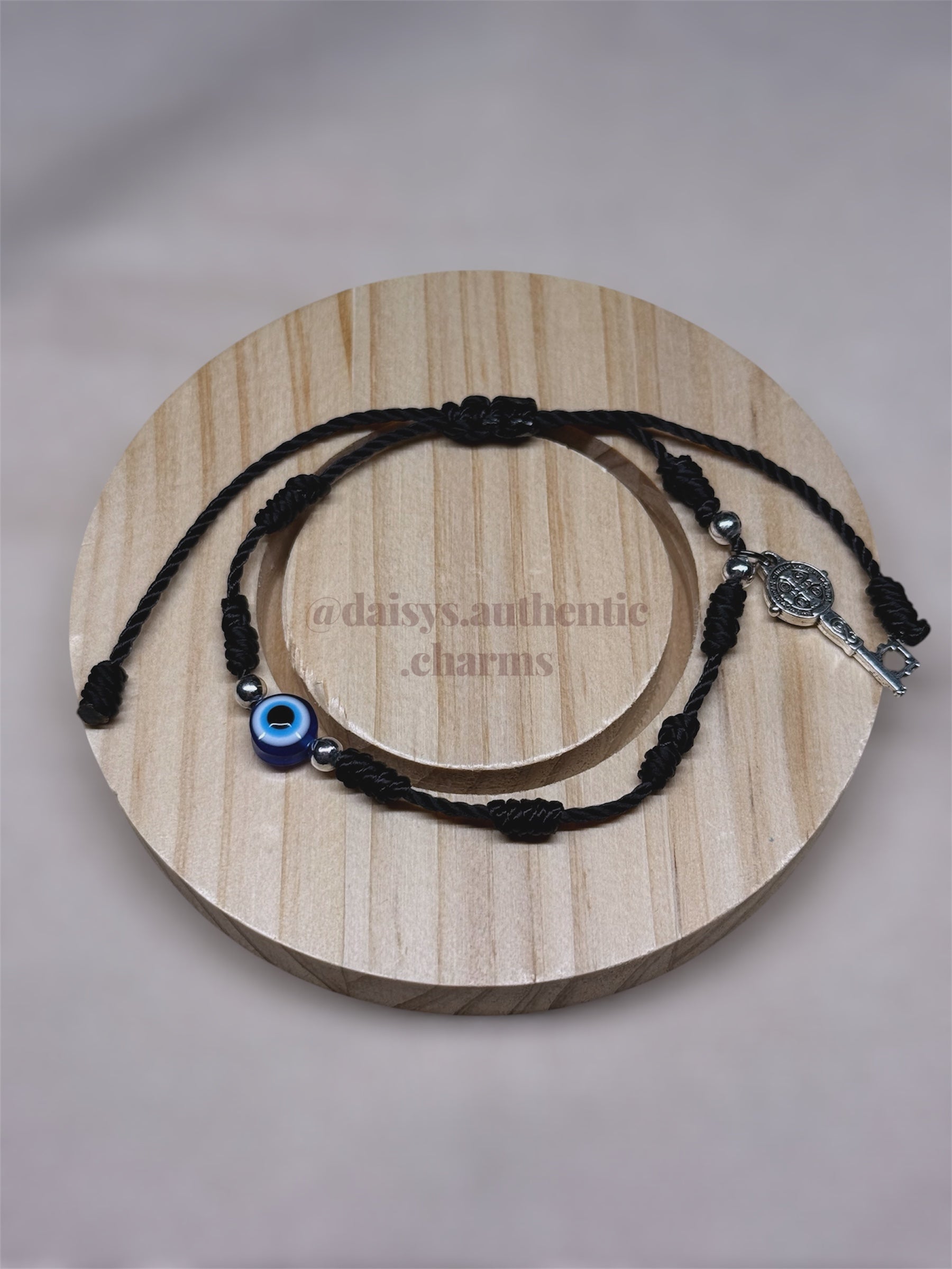 St.Benito Key with evil eye