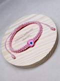 Evil Eye Polymer Clay Bead Bracelets