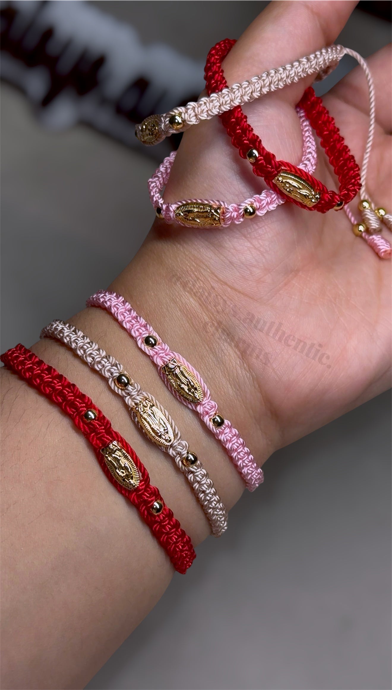 Simple Virgencita Bracelets
